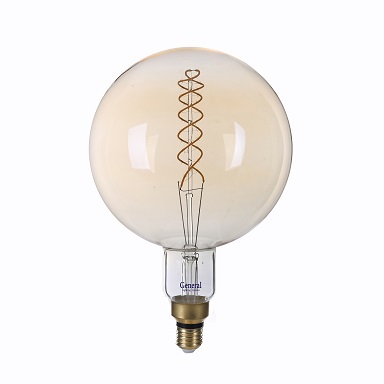 GENERAL лампа светодиодная декоративная GLDEN-G200DSS-DEM-8ВТ-230-E27-2700 (687000)