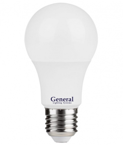 GENERAL лампа светодиодная ЛОН А60 GLDEN-WA60-11-230-E27-6500 угол 270 (636900)
