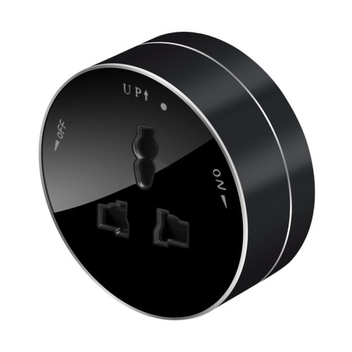 Systeme Electric MultiTrack Розетка универс. круглая 13А/250В Антрацит