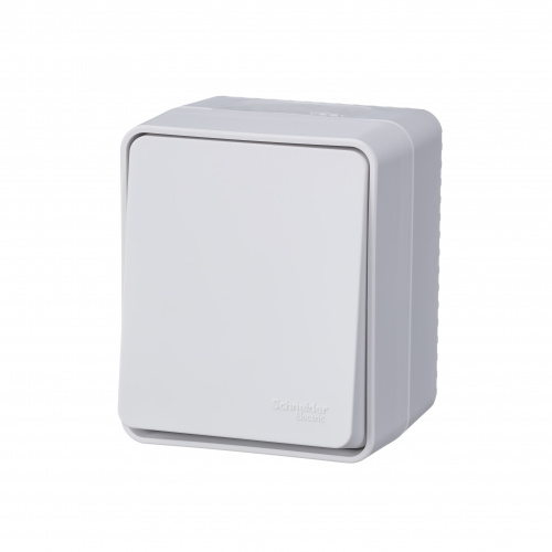 Systeme (Schneider) Electric AtlasDesign Profi54 О/У 1-клавишный ПЕРЕКЛЮЧАТЕЛЬ 10 АХ, БЕЛЫЙ, Россия