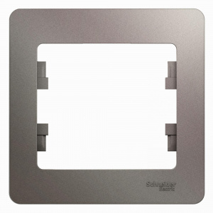 Systeme (Schneider) Electric GLOSSA 1-постовая РАМКА, ПЛАТИНА