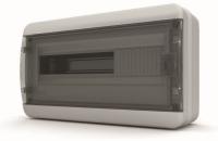 ИЭК (TEKFOR) Корпус пластиковый КМПн-18 IP65 черная прозрачная дверь