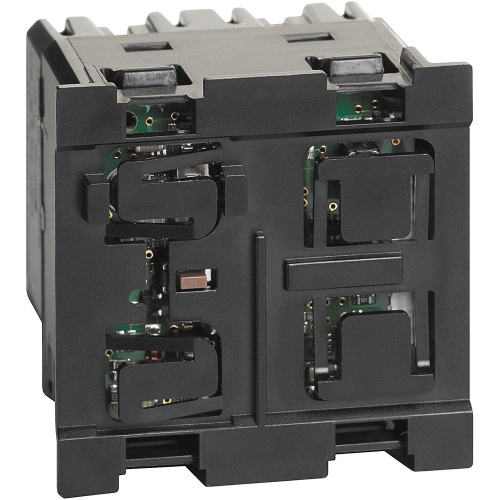 LIVING NOW.Светорегулятор кнопочный универсальный для LED-ламп 100/240В 2-проводный 3-400В (LED 3-75Вт) 2 модуля.