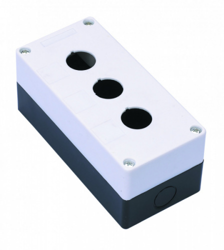 Schneider electric DEKraft Кноп. пост пласт. D22 3 места бел. КП-101