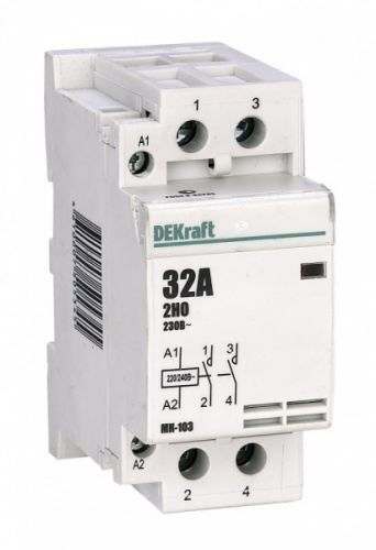 Schneider electric DEKraft Модульный контактор 2НО 32А 230В МК-103