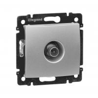 Valena Розетка TV проходная Алюминий Legrand 770131