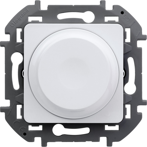 LEGRAND INSPIRIA светорегулятор поворотный без нейтрали 300Вт белый (673790)