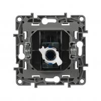 Розетка RJ45 категория 6 UTP Legrand Etika алюминий (672453)