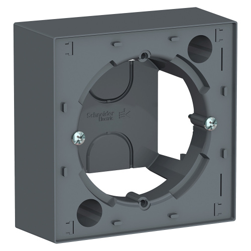 Systeme (Schneider) Electric ATLASDESIGN КОРОБКА для наружного монтажа, ГРИФЕЛЬ ATN000700