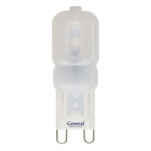GENERAL лампа светодиодная капсульная GLDEN-G9-4-M-220-4500 матовый пластик (653500)