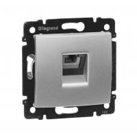 Valena Розетка TF Алюминий Legrand 770138