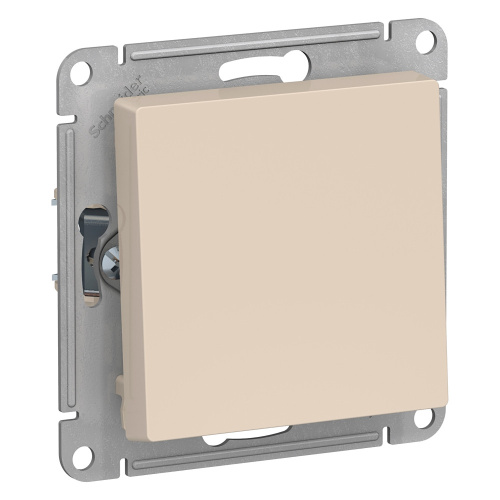 Systeme (Schneider) Electric ATLASDESIGN ВЫКЛЮЧАТЕЛЬ с самовозвратом, сх.1, 10АХ, механизм, БЕЖЕВЫЙ