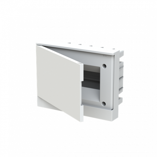 ABB  Бокс в нишу 8М белая дверь Basic E (с клеммами) 1SZR004002A1103