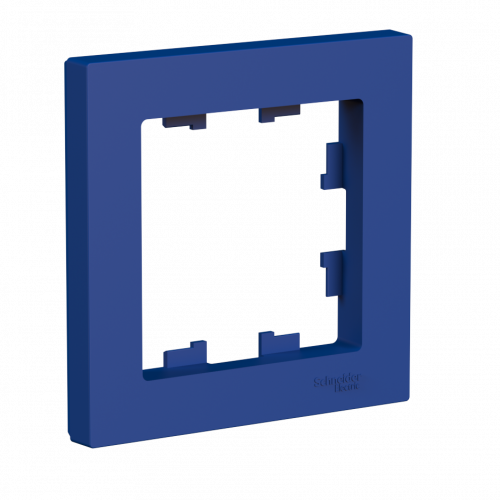 Systeme (Schneider) Electric ATLASDESIGN 1-постовая РАМКА, АКВАМАРИН ATN001101