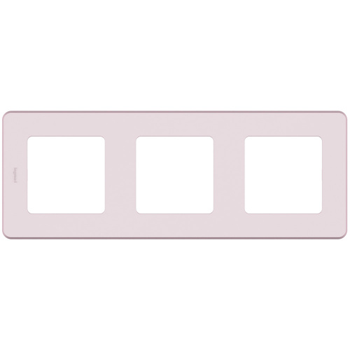 LEGRAND INSPIRIA рамка 3 поста розовый (673954)