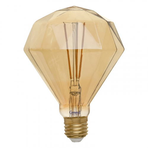 GENERAL лампа светодиодная декоративная GLDEN-BS-10-230-E27-2700 (655319)