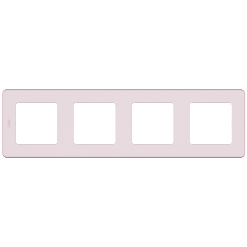 LEGRAND INSPIRIA рамка 4 поста розовый (673964)