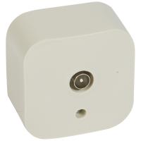 Quteo Розетка TV крем Legrand