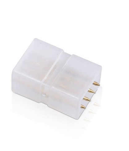 GENERAL Коннектор двусторонний для светодиодной ленты RGB 220В, IP20, ширина 10мм G-5050-M-IP20-RGB уп. по 10шт (5221)
