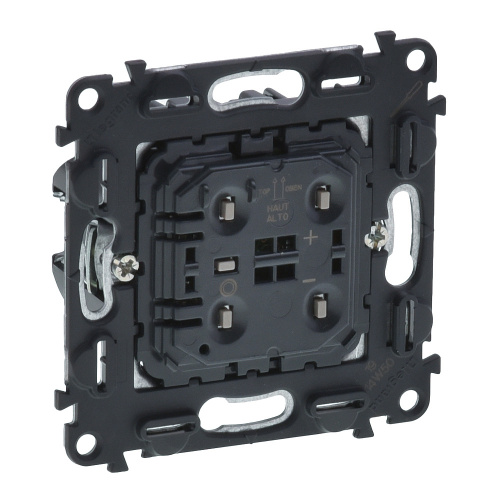 Valena IN'MATIC. Светорегулятор кнопочный для балластов 1-10В с нейтралью. Безвинтовые зажимы