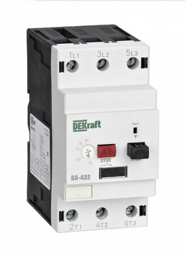 Schneider electric DEKraft Авт. выкл. защ. двиг. 3P 56-80A 35кА ВА-432