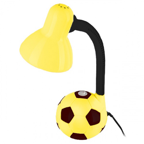Светильник Футбольный мяч настол. 40Вт Е27 желто-черный TDM