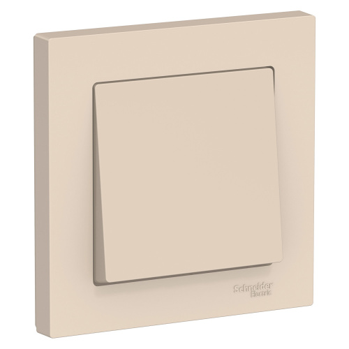 Systeme (Schneider) Electric ATLASDESIGN 1-клавишный ВЫКЛЮЧАТЕЛЬ, сх.1, 10АХ, в сборе, БЕЖЕВЫЙ