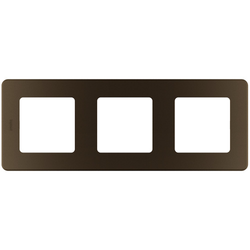 LEGRAND INSPIRIA рамка 3 поста бронза (673959)