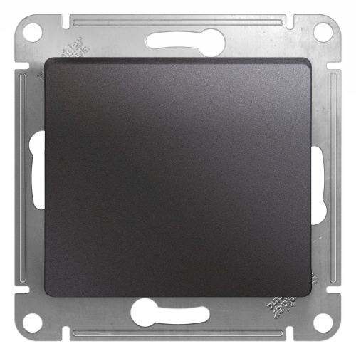 Systeme (Schneider) Electric GLOSSA Нажимная КНОПКА,сх.1,10AX, механизм,ГРАФИТ