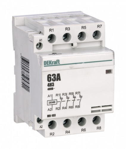 Schneider electric DEKraft Модульный контактор 4НЗ 32А 230В МК-103