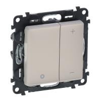 Valena LIFE Диммер 400Вт кнопочный слоновая кость Legrand