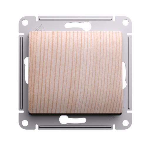 Systeme (Schneider) Electric GLOSSA 1-клавишный ПЕРЕКЛЮЧАТЕЛЬ, сх.6, 10АХ, механизм, СОСНА