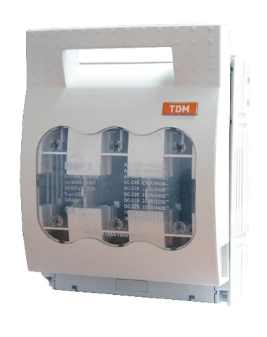 Выключатель-разъединитель с функцией защиты ПВР 1, 3П, 250 A TDM