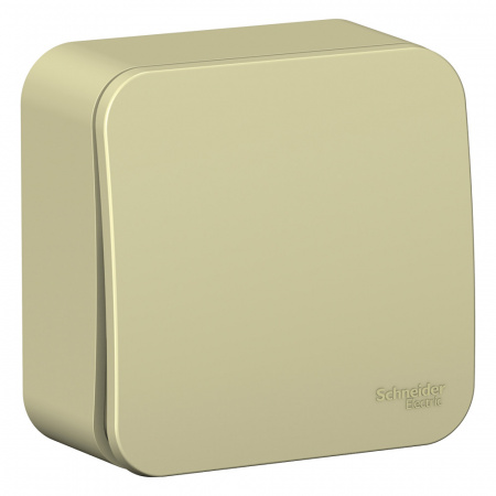 Systeme (Schneider) Electric BLANCA О/У 1-клавишный ПЕРЕКЛЮЧАТЕЛЬ (cх.6) ИЗОЛ.ПЛ., 10А, 250B, БЕЖЕВЫЙ