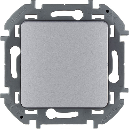 LEGRAND INSPIRIA переключатель одноклавишный алюминий (673652)