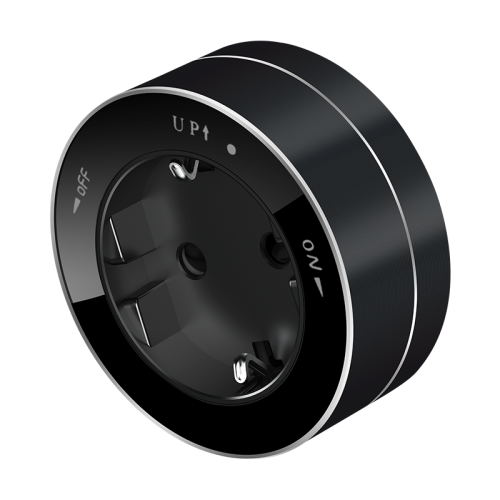 Systeme Electric MultiTrack Розетка 2К+З круглая 16А/250В Антрацит