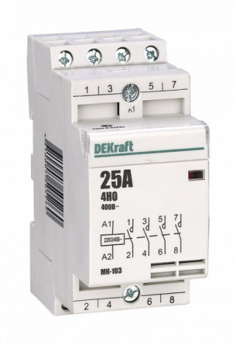 Schneider electric DEKraft Модульный контактор 4НО 16А 230В МК-103