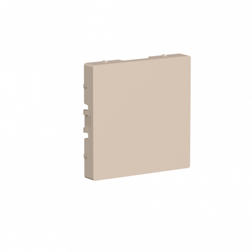 Systeme (Schneider) Electric ATLASDESIGN ЗАГЛУШКА без суппорта для многопостовых рамок, ПЕСОЧНЫЙ ATN001209