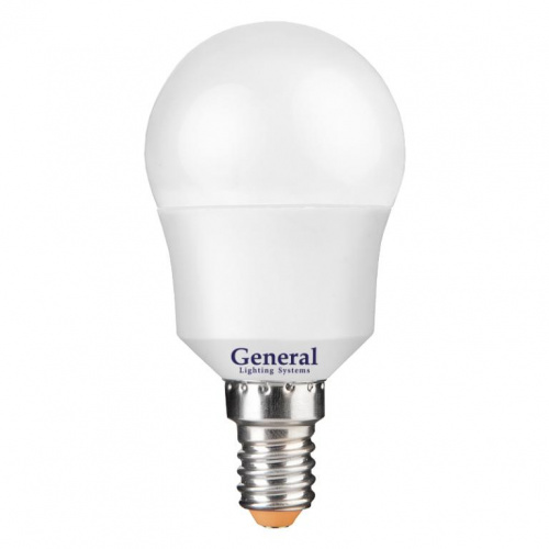 GENERAL лампа светодиодная шар GLDEN-G45F-12-230-E14-2700