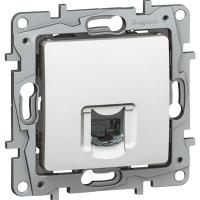 Розетка RJ45 категория 6 UTP Legrand Etika белый (672253)