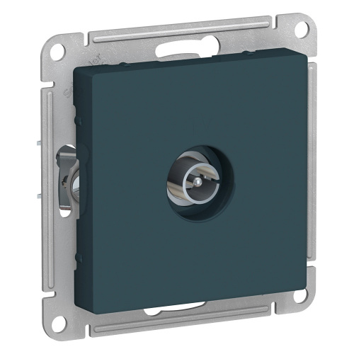 Systeme (Schneider) Electric ATLASDESIGN TV АНТЕННА коннектор, механизм, ИЗУМРУД ATN000893
