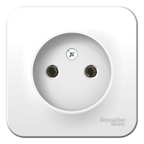 Schneider electric BLANCA РОЗЕТКА б/з без шторок МОНТ.ПЛ., 16А, 250В, БЕЛЫЙ