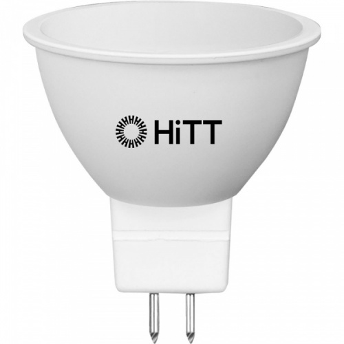 GENERAL Лампа светодиодная HiTT-PL-MR16-11-230-GU5.3-6500, 1010072, GU5.3, 6500 К
