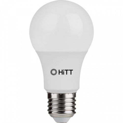 GENERAL Лампа светодиодная HiTT-PL-A60-18-230-E27-6500, 1010009, E27, 6500 К